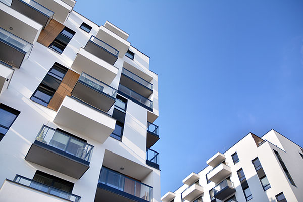 Correction du marché de l'immobilier