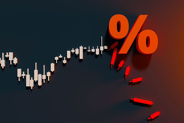 Hausse des taux d'intérêt